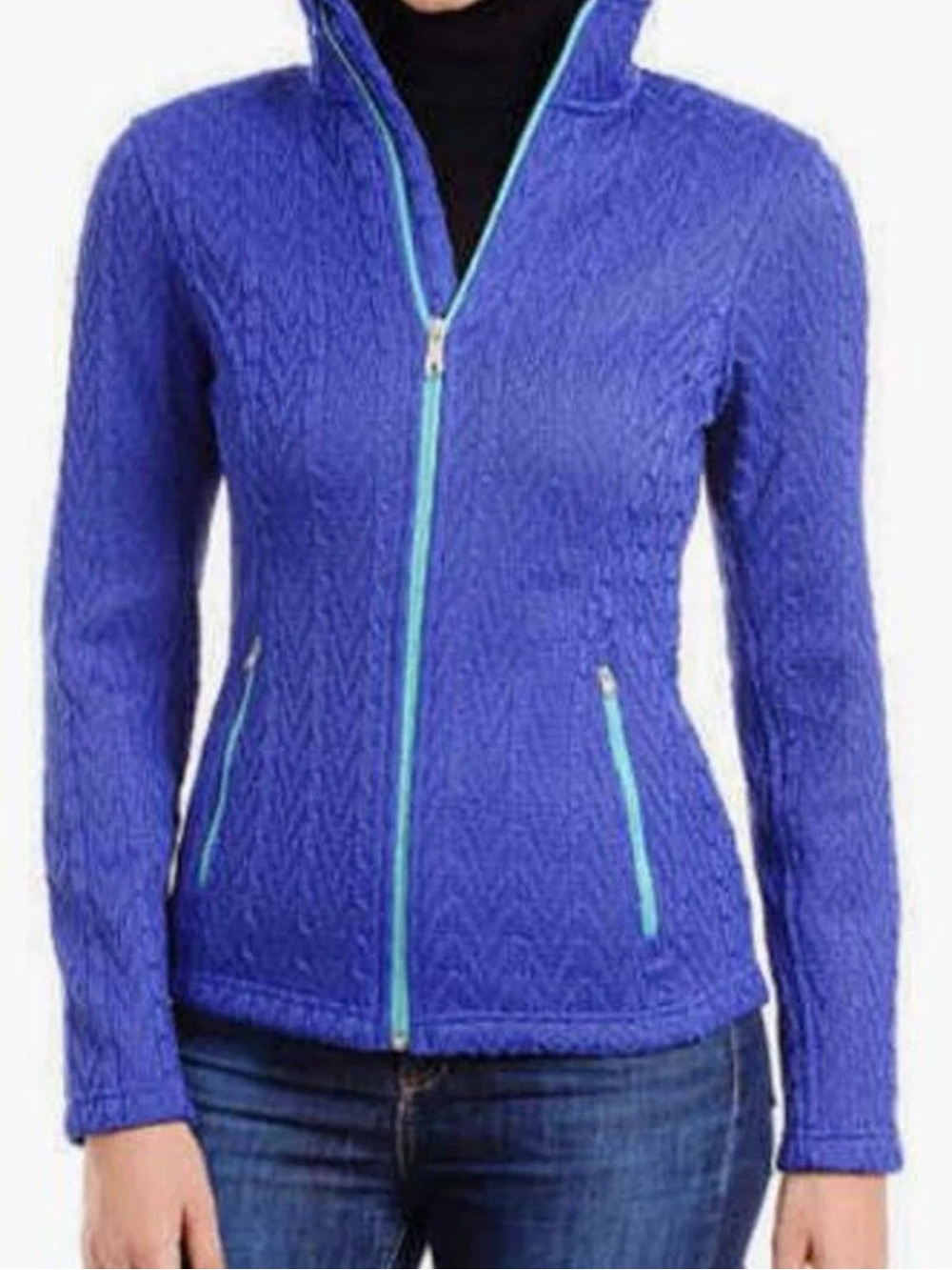 Spyder Cable Knit Full Zip Jacket Jacket